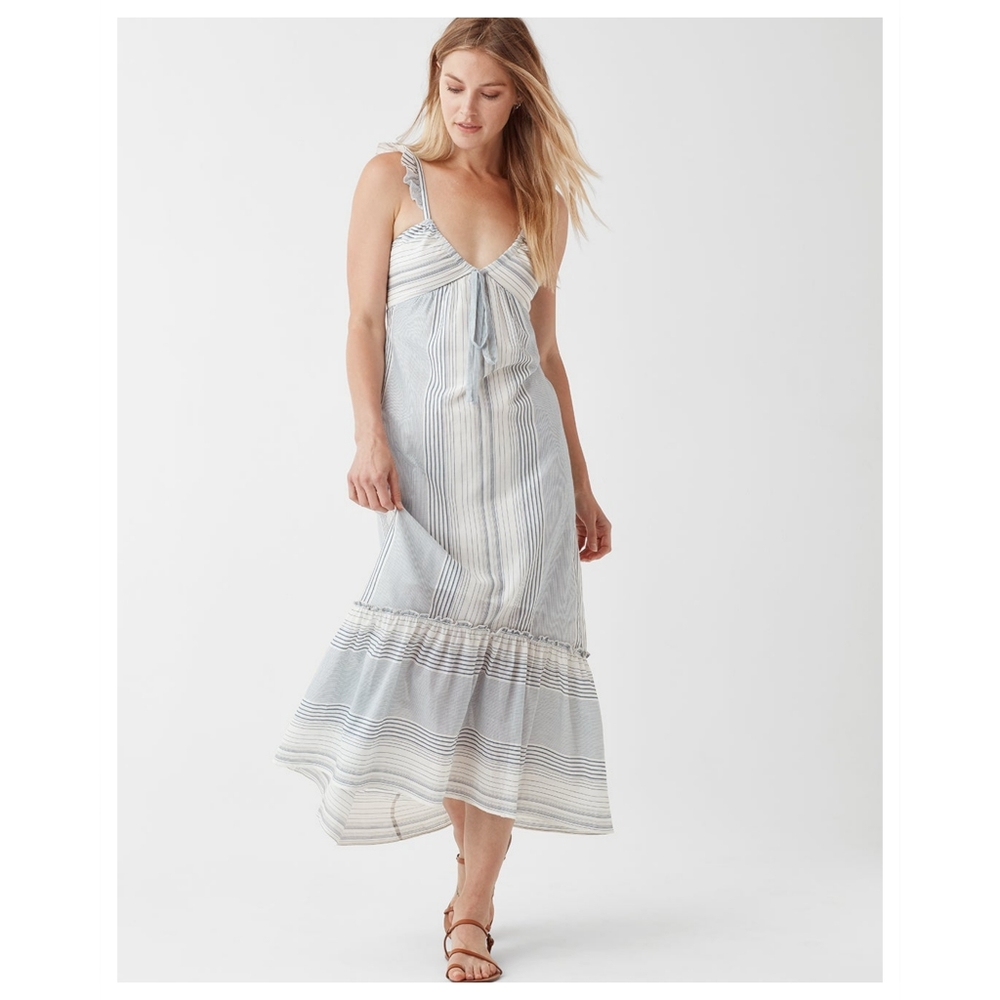 *SOLD* Tulum Stripe Tie Dress by Splendid